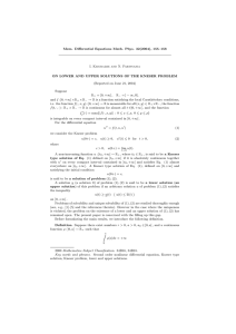 Mem. Differential Equations Math. Phys. 32(2004), 155–158