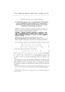 Mem. Differential Equations Math. Phys. 43 (2008), 153–158