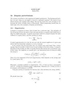 18 Singular perturbations