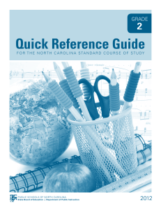 Quick Reference Guide 2 2012 GRADE