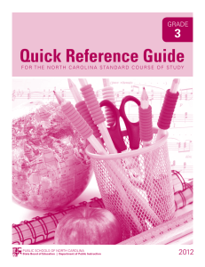 Quick Reference Guide 3 2012 GRADE