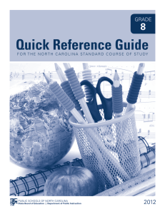 Quick Reference Guide 8 2012 GRADE