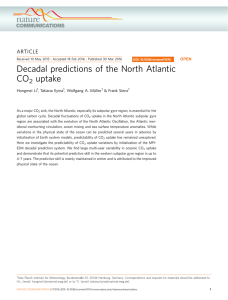 Decadal predictions of the North Atlantic CO uptake 2