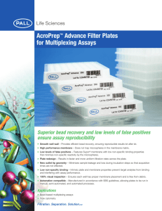 AcroPrep Advance Filter Plates for Multiplexing Assays