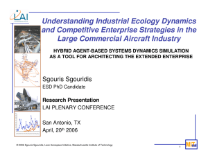 Understanding Industrial Ecology Dynamics and Competitive Enterprise Strategies in the