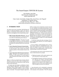 The Smart/Empire TIPSTER IR System