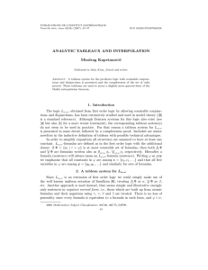 PUBLICATIONS DE L’INSTITUT MATH´ EMATIQUE Nouvelle s´ erie, tome 82(96) (2007), 93–97