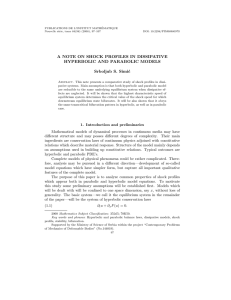 PUBLICATIONS DE L’INSTITUT MATH´ EMATIQUE Nouvelle s´erie, tome 84(98) (2008), 97–107 DOI: 10.2298/PIM0898097S