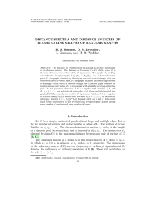 PUBLICATIONS DE L’INSTITUT MATHÉMATIQUE Nouvelle série, tome 85(99) (2009), 39–46 DOI:10.2298/PIM0999039R