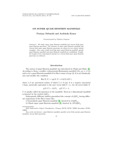 PUBLICATIONS DE L’INSTITUT MATHÉMATIQUE Nouvelle série, tome 89(103) (2011), 95–104 DOI: 10.2298/PIM1103095D