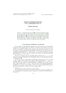 PUBLICATIONS DE L’INSTITUT MATHÉMATIQUE Nouvelle série, tome 92(106) (2012), 177–187 DOI: 10.2298/PIM1206177B