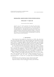 PUBLICATIONS DE L’INSTITUT MATHÉMATIQUE Nouvelle série, tome 92(106) (2012), 35–41 DOI: 10.2298/PIM1206035L