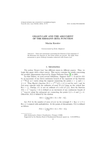 PUBLICATIONS DE L’INSTITUT MATHÉMATIQUE Nouvelle série, tome 92(106) (2012), 53–78 DOI: 10.2298/PIM1206053K