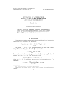 PUBLICATIONS DE L’INSTITUT MATHÉMATIQUE Nouvelle série, tome 95 (109) (2014), 201–214