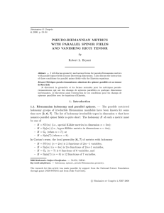 PSEUDO-RIEMANNIAN METRICS WITH PARALLEL SPINOR FIELDS AND VANISHING RICCI TENSOR by