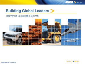 Building Global Leaders GKN overview - May 2011