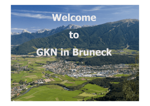 Welcome to GKN in Bruneck 1