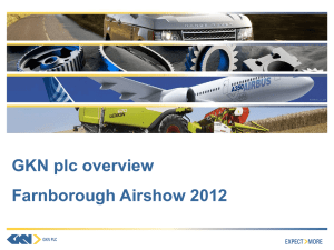 GKN plc overview Farnborough Airshow 2012