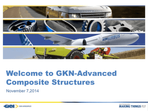 Welcome to GKN-Advanced Composite Structures  November 7,2014