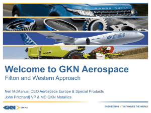 Welcome to GKN Aerospace Filton and Western Approach