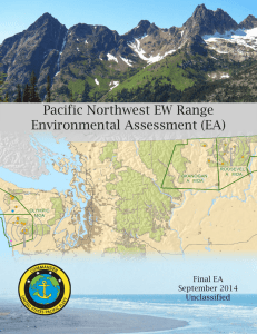 Pacific Northwest EW Range Environmental Assessment (EA) Final EA September 2014