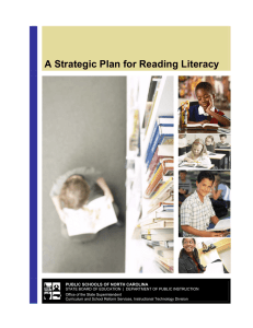 A Strategic Plan for Reading Literacy