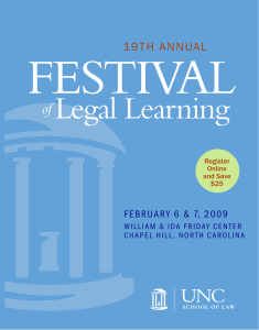 Festival legal learning