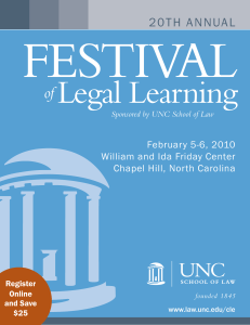Festival legal learning  of
