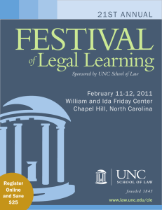 Festival legal learning  of