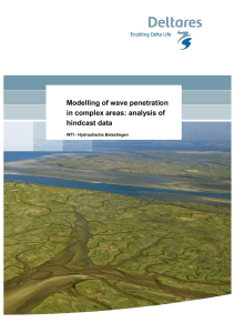 Modelling of wave penetration in complex areas: analysis of hindcast data