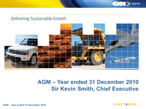 AGM – Year ended 31 December 2010