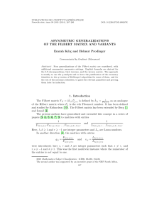 PUBLICATIONS DE L’INSTITUT MATHÉMATIQUE Nouvelle série, tome 95 (109) (2014), 267–280