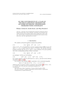 PUBLICATIONS DE L’INSTITUT MATHÉMATIQUE Nouvelle série, tome 97(111) (2015), 89–102 DOI: 10.2298/PIM140923001J