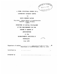 A  STEEL  STRUCTURAL by LABORATORY  RESEARCH  CENTRE KENNETH