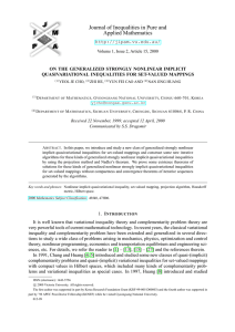 Journal of Inequalities in Pure and Applied Mathematics