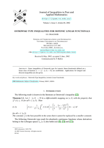 Journal of Inequalities in Pure and Applied Mathematics