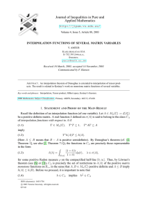 Journal of Inequalities in Pure and Applied Mathematics