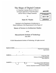 The  Shape  of Digital  Content JUN 9
