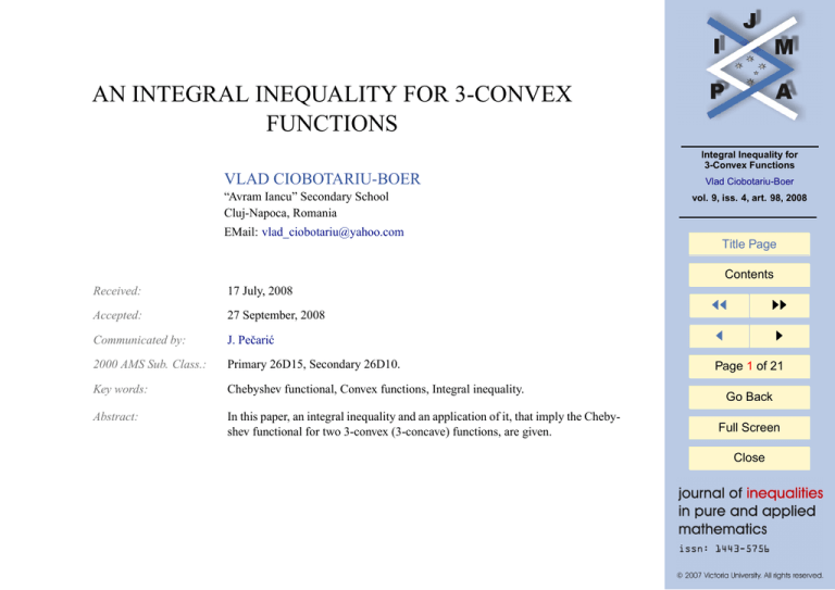 an-integral-inequality-for-3-convex-functions-jj-j