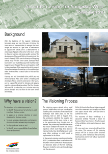 Towards a Vision for Somerset West Town Centre Background
