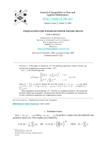 Journal of Inequalities in Pure and Applied Mathematics