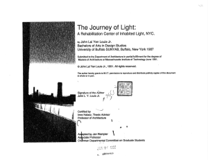 The Journey of  Light: A