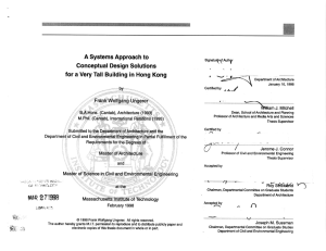 A Systems  Approach  to Conceptual  Design Solutions