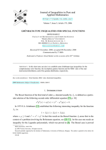 Journal of Inequalities in Pure and Applied Mathematics