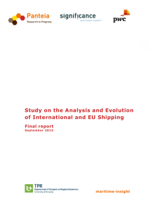 Study on the Analysis and Evolution of International and EU Shipping maritime-insight
