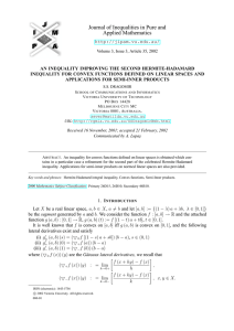 Journal of Inequalities in Pure and Applied Mathematics