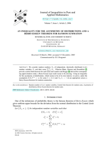 Journal of Inequalities in Pure and Applied Mathematics