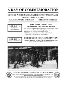 A DAY OF COMMEMORATION S N C