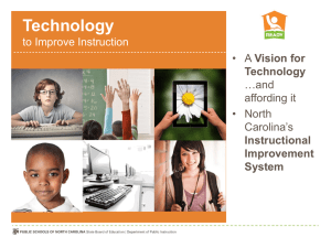 Technology to Improve Instruction Vision for …and