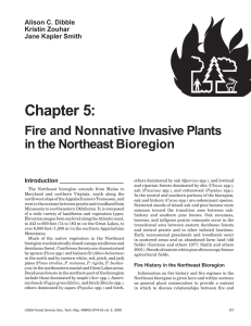 Chapter 5: Fire and Nonnative Invasive Plants in the Northeast Bioregion